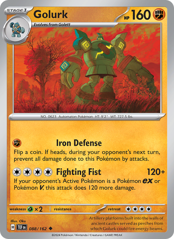 Golurk - Pokémon TCG Card