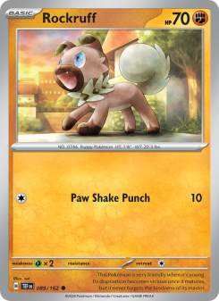 Rockruff - pokemon TCG Card
