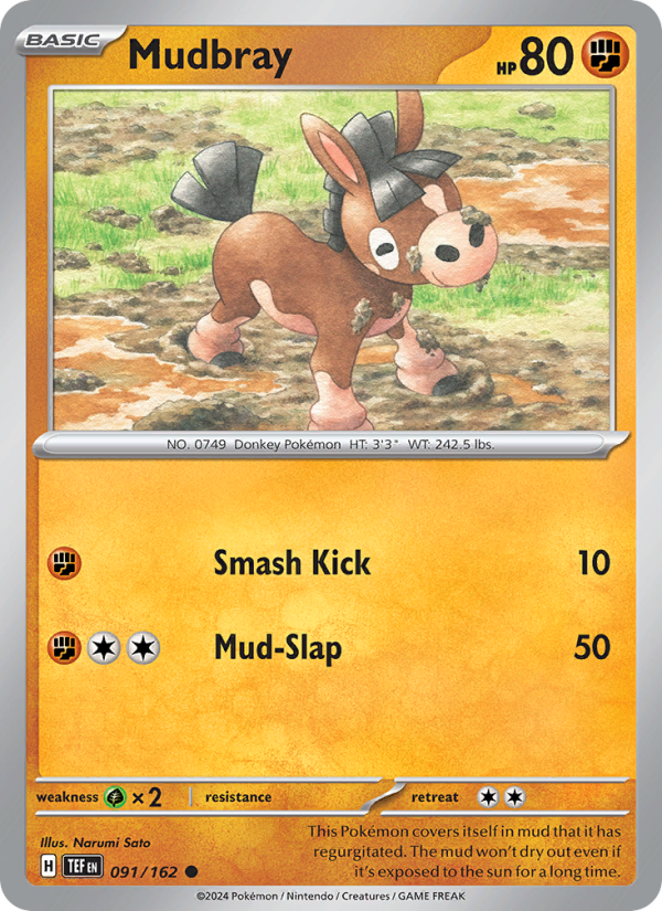 Mudbray - Pokémon TCG Card