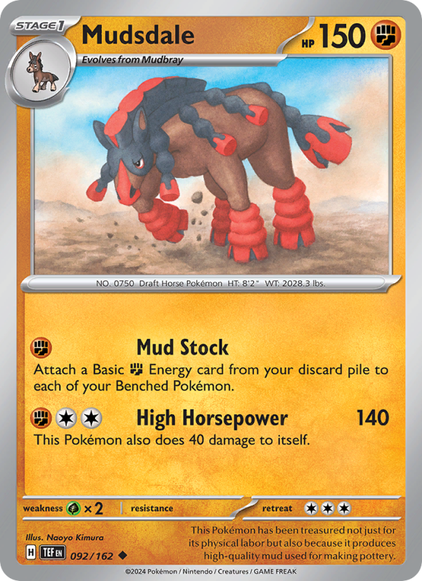 Mudsdale - Pokémon TCG Card