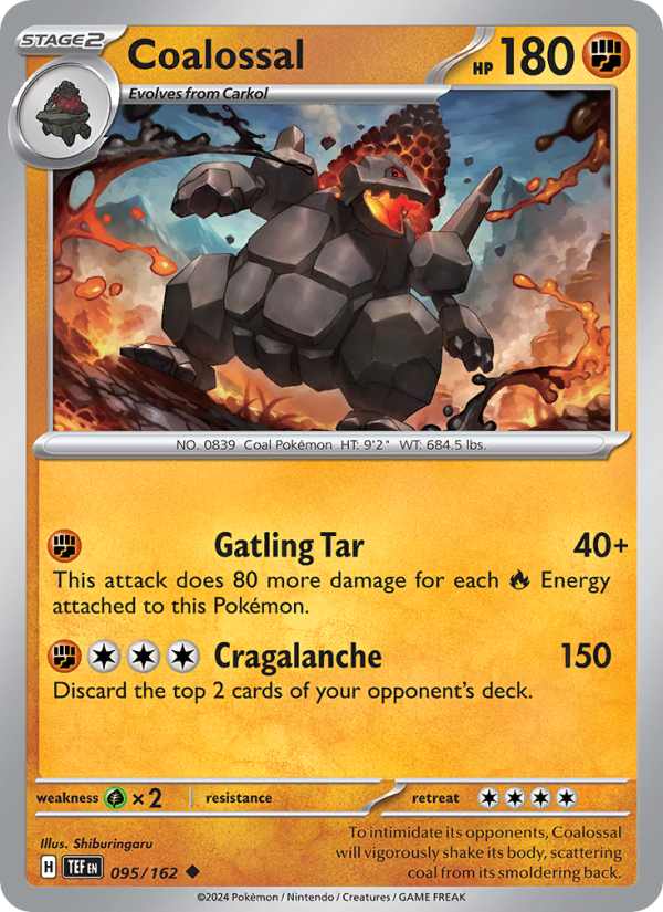 Coalossal - Pokémon TCG Card
