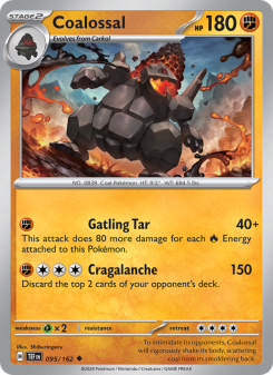 Coalossal - pokemon TCG Card