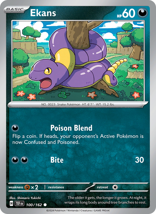 Ekans - Pokémon TCG Card