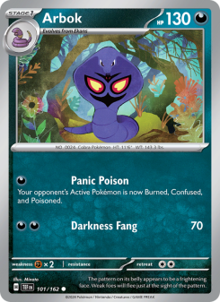 Arbok - pokemon TCG Card