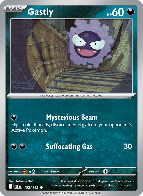 Gastly - Pokémon TCG Card