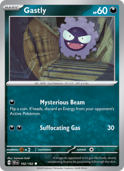 Gastly - pokemon TCG Card