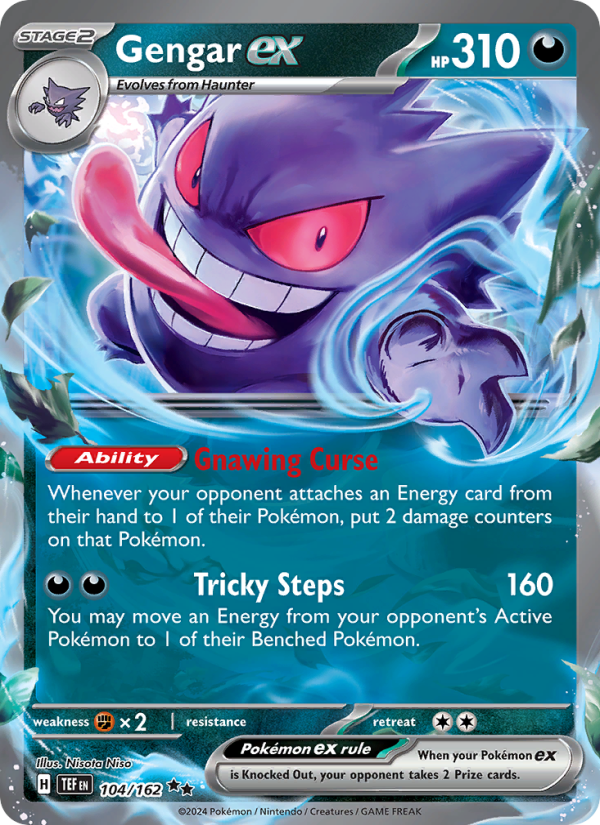 Gengar ex - Pokémon TCG Card