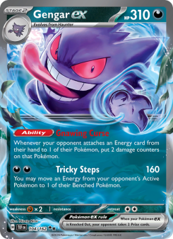 Gengar ex - pokemon TCG Card