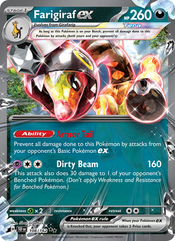 Farigiraf ex - Pokémon TCG Card