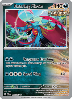 Roaring Moon - pokemon TCG Card
