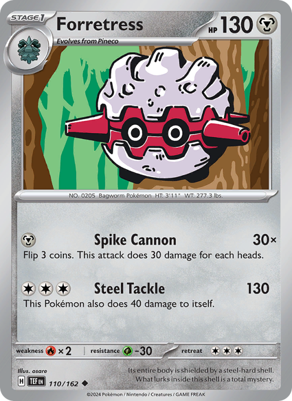 Forretress - Pokémon TCG Card