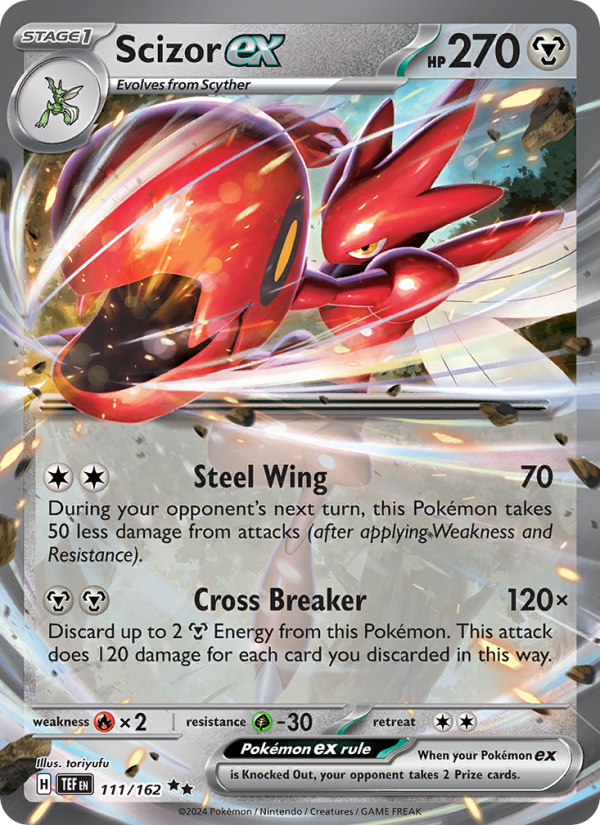 Scizor ex - Pokémon TCG Card