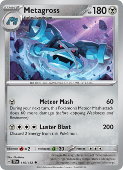 Metagross - pokemon TCG Card
