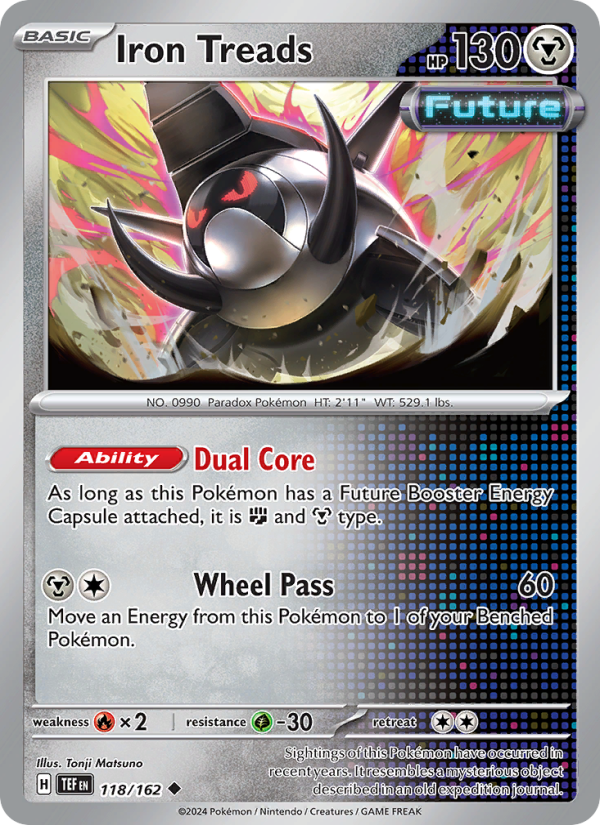 Iron Treads - Pokémon TCG Card