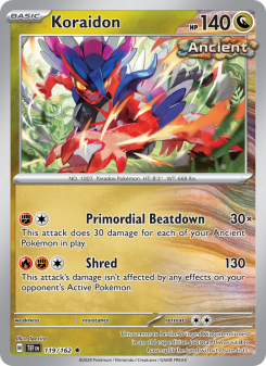 Koraidon - pokemon TCG Card