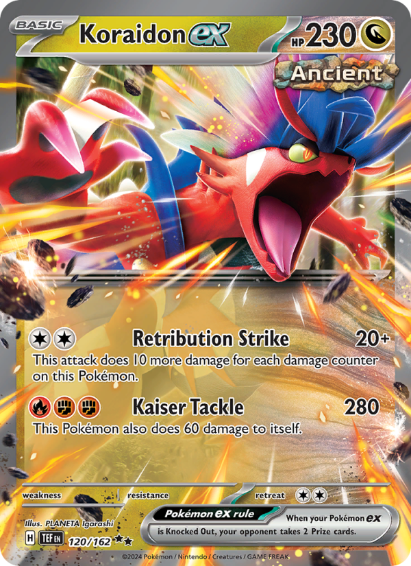 Koraidon ex - Pokémon TCG Card