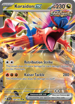 Koraidon ex - pokemon TCG Card