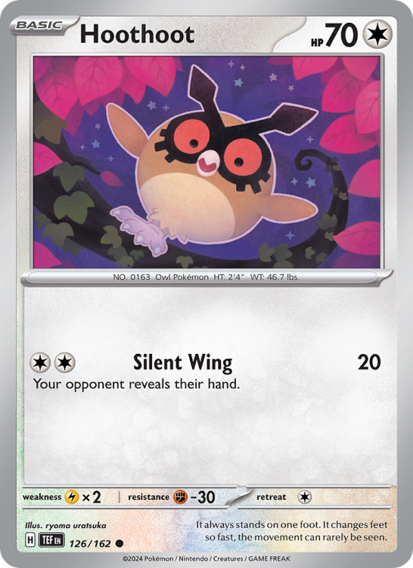 Hoothoot - Pokémon TCG Card