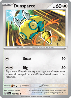 Dunsparce - pokemon TCG Card