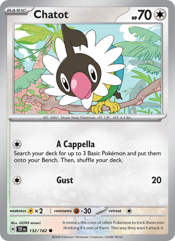 Chatot - Pokémon TCG Card