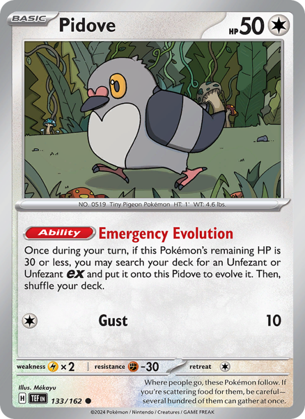 Pidove - Pokémon TCG Card