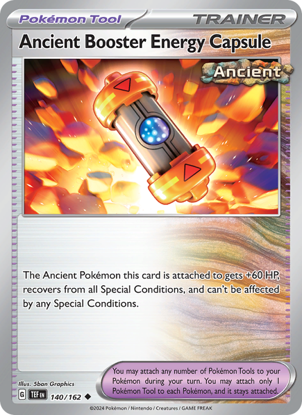 Ancient Booster Energy Capsule - Pokémon TCG Card