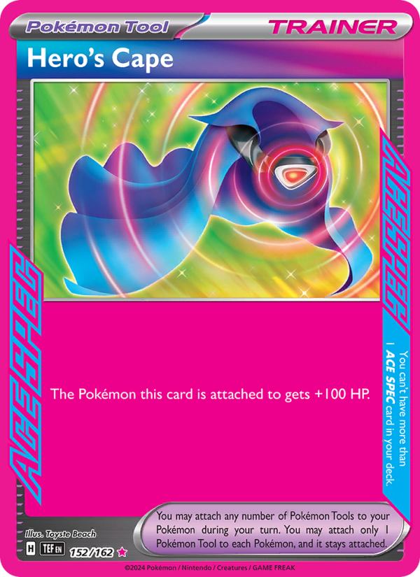 Hero's Cape - Pokémon TCG Card
