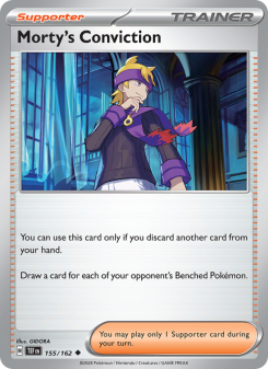 Morty's Conviction - pokemon TCG Card