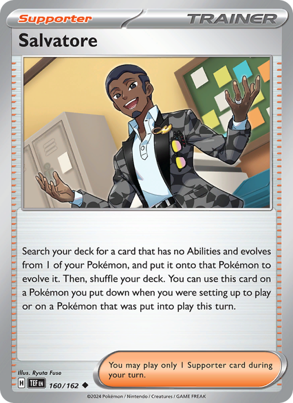 Salvatore - Pokémon TCG Card