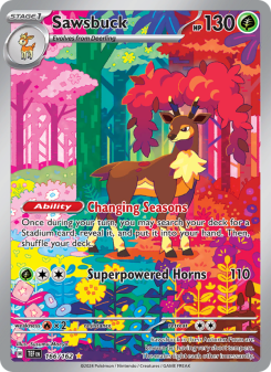 Sawsbuck - pokemon TCG Card