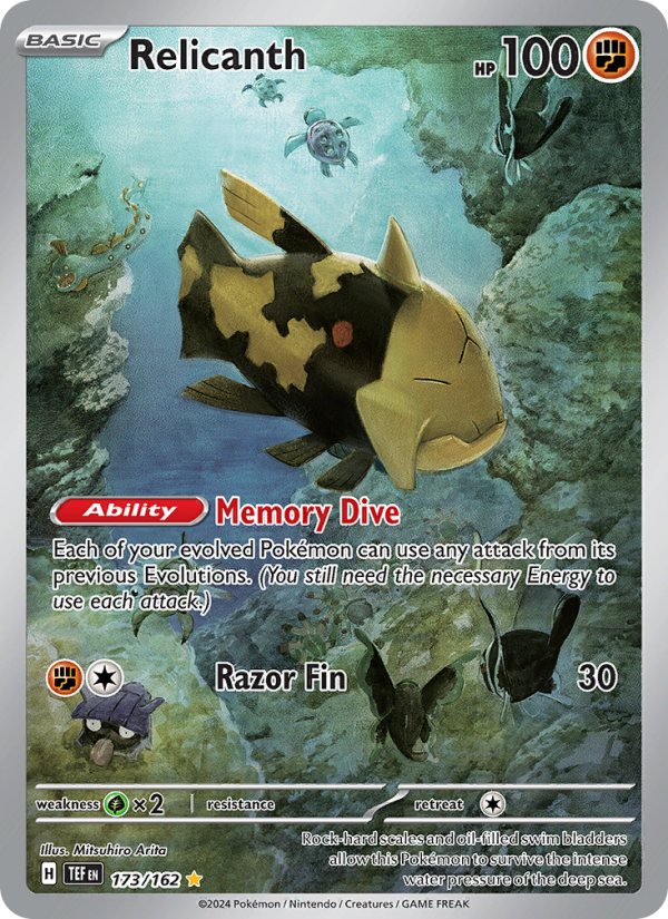 Relicanth - Pokémon TCG Card