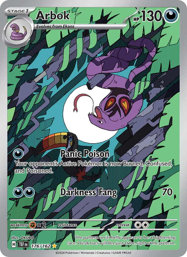 Arbok - Pokémon TCG Card
