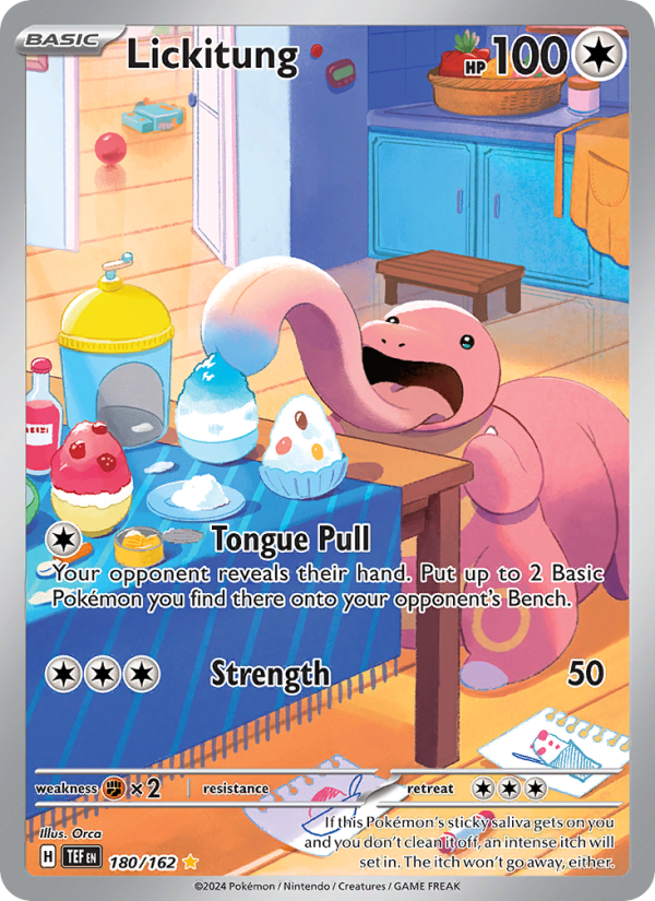 Lickitung - Pokémon TCG Card