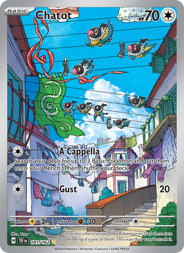 Chatot - Pokémon TCG Card