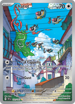 Chatot - pokemon TCG Card