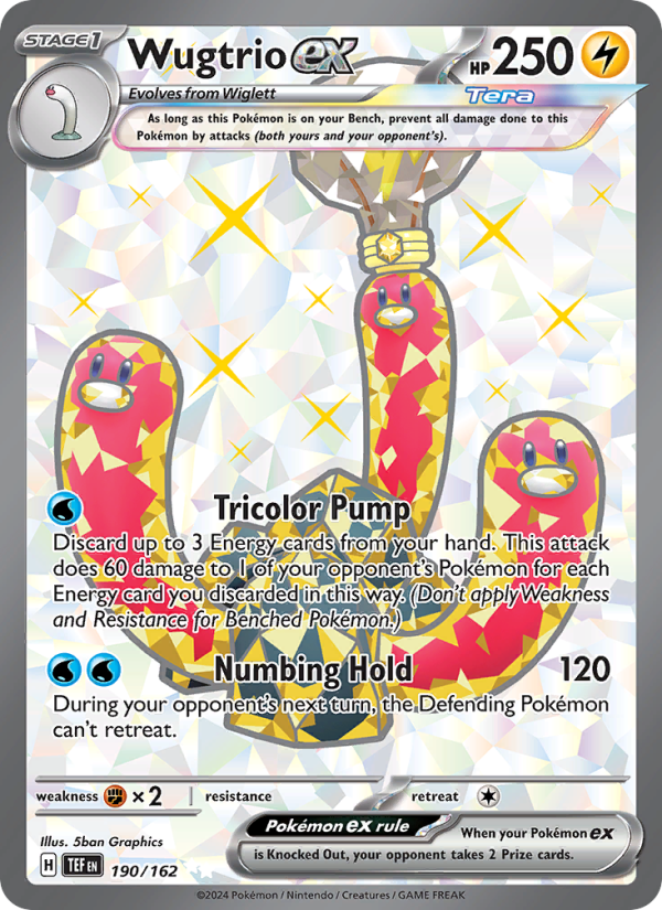 Wugtrio ex - Pokémon TCG Card