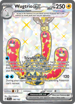 Wugtrio ex - pokemon TCG Card
