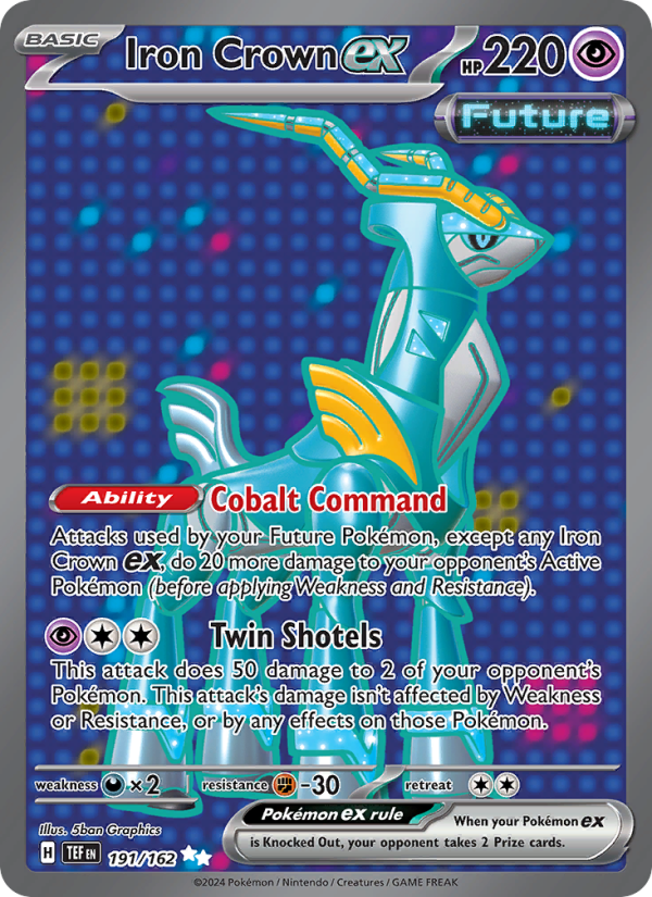 Iron Crown ex - Pokémon TCG Card