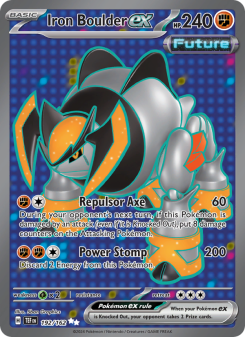 Iron Boulder ex - pokemon TCG Card
