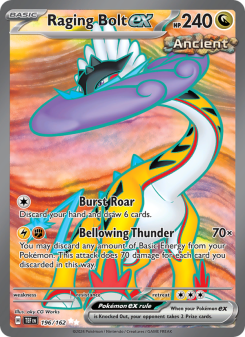 Raging Bolt ex - pokemon TCG Card