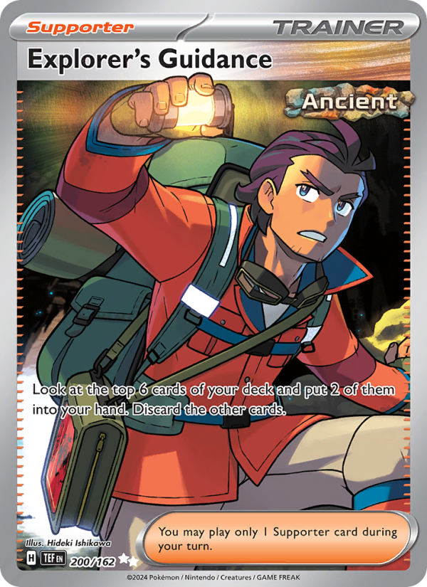 Explorer's Guidance - Pokémon TCG Card