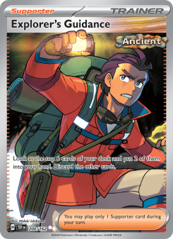 Explorer's Guidance - pokemon TCG Card