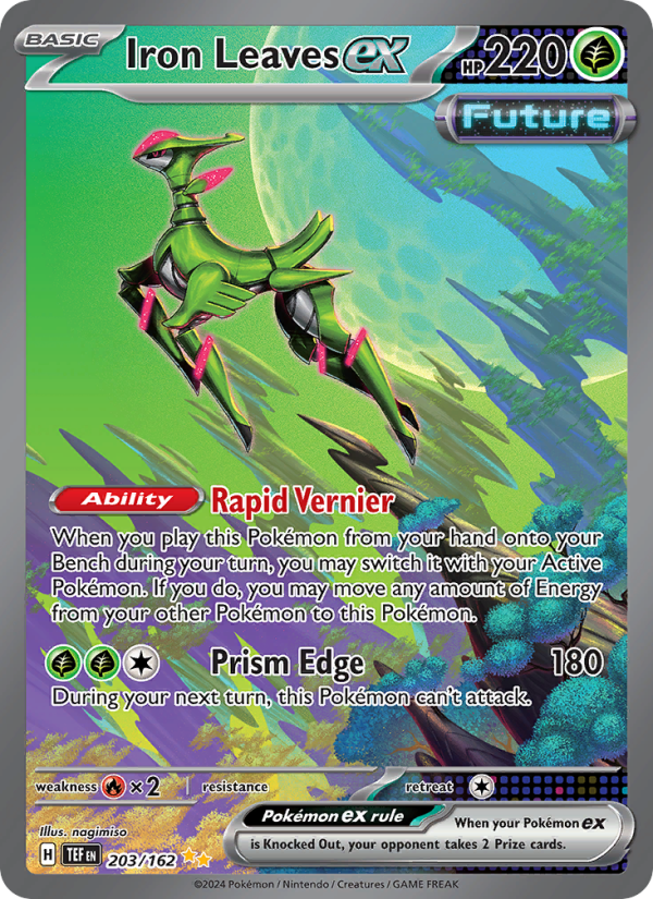 Iron Leaves ex - Pokémon TCG Card