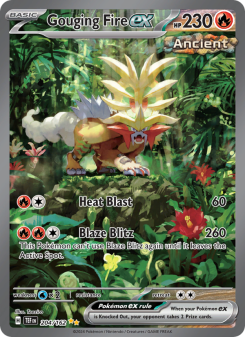 Gouging Fire ex - pokemon TCG Card