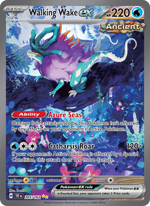 Walking Wake ex - Pokémon TCG Card