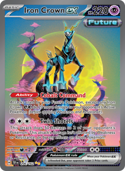 Iron Crown ex - pokemon TCG Card