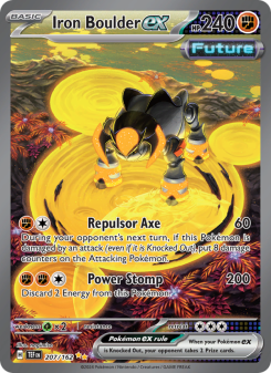 Iron Boulder ex - pokemon TCG Card