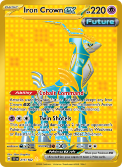 Iron Crown ex - pokemon TCG Card