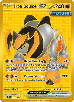 Iron Boulder ex - pokemon TCG Card
