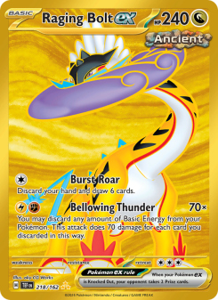Raging Bolt ex - pokemon TCG Card